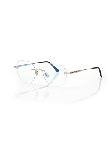 Tom Ford Geometric Blue Block - FT6126B - 028 - 52 | Occhiali da vista 2