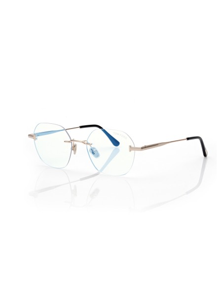 Tom Ford Geometric Blue Block - FT6126B - 028 - 52 | Occhiali da vista