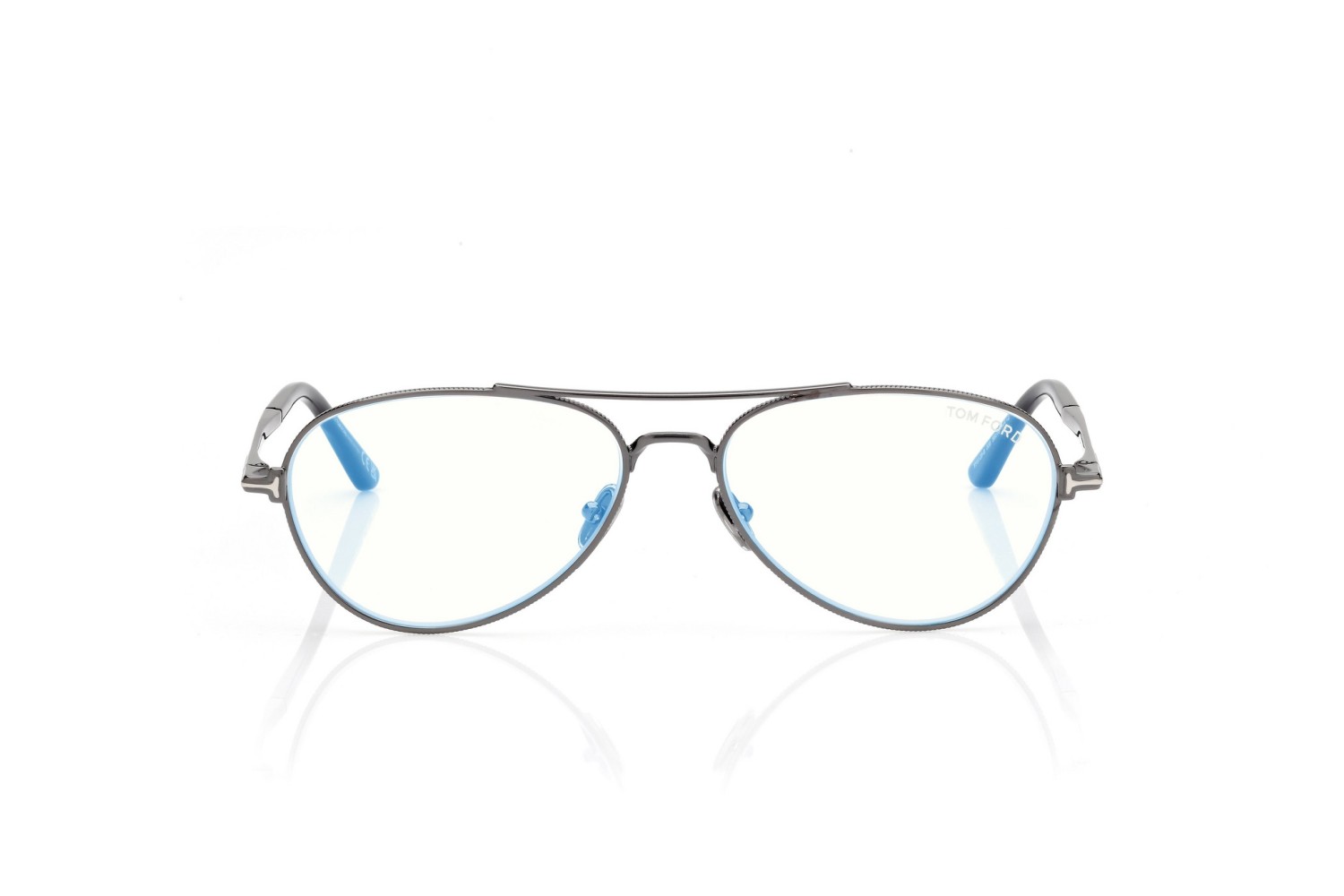 Tom Ford Blue Block Pilot - FT6128B - 008 - 56 | Occhiali da vista