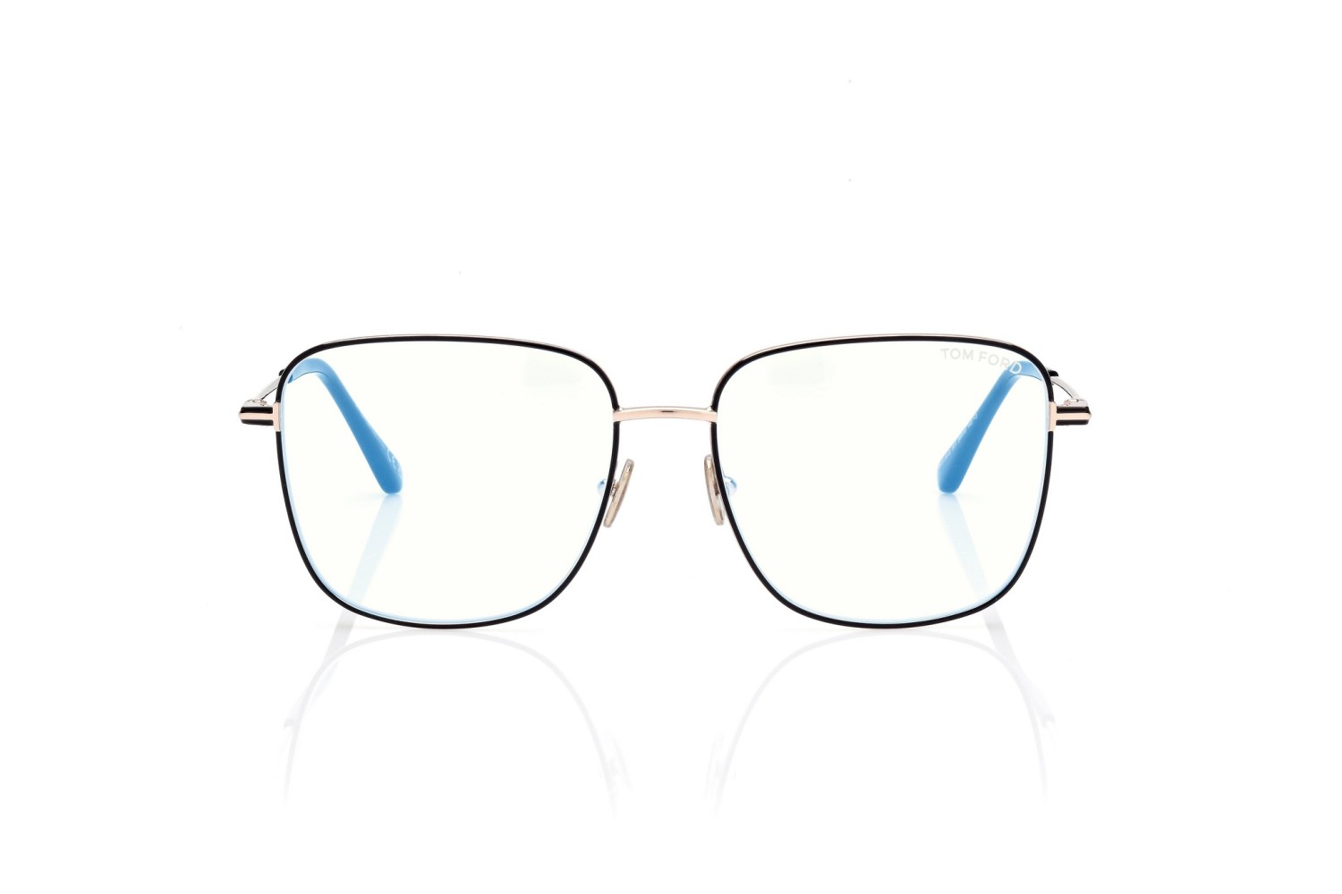Tom Ford Blue Block Square - FT6136B - 001 - 56 | Occhiali da vista
