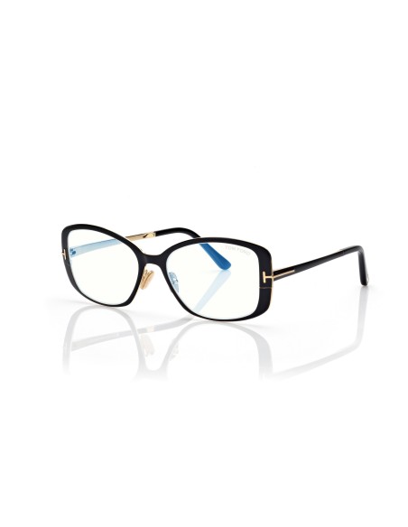 Tom Ford Blue Block Rectangular - FT6138B - 001 - 54 | Occhiali da vista