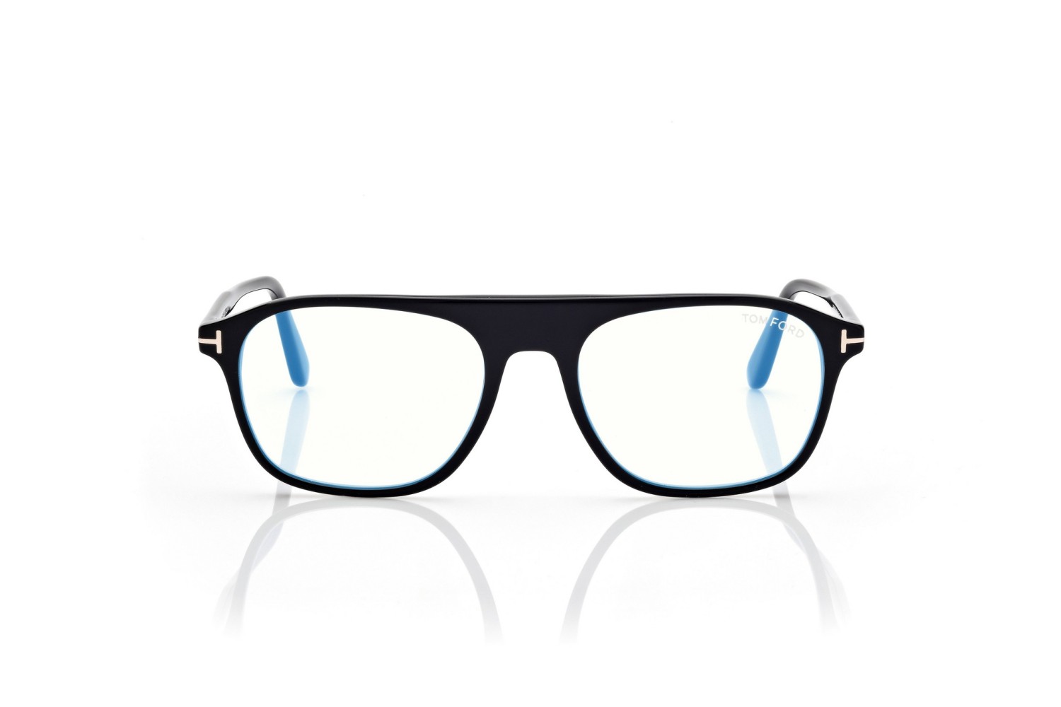 Tom Ford Blue Block Pilot - FT6167B - 001 - 53 | Occhiali da vista