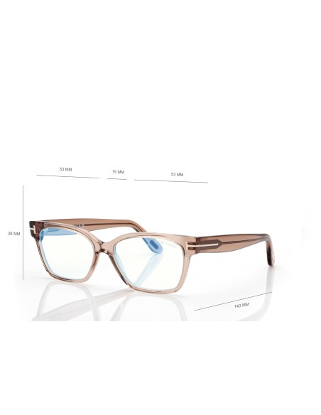 Tom Ford Blue Block Rectangular - FT6171B - 045 - 53 | Occhiali da vista