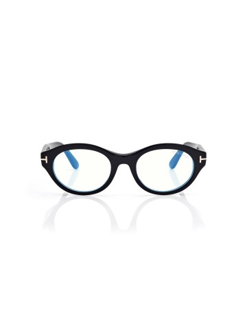 Tom Ford Blue Block Oval - FT6172B - 001 - 51 | Occhiali da vista 2