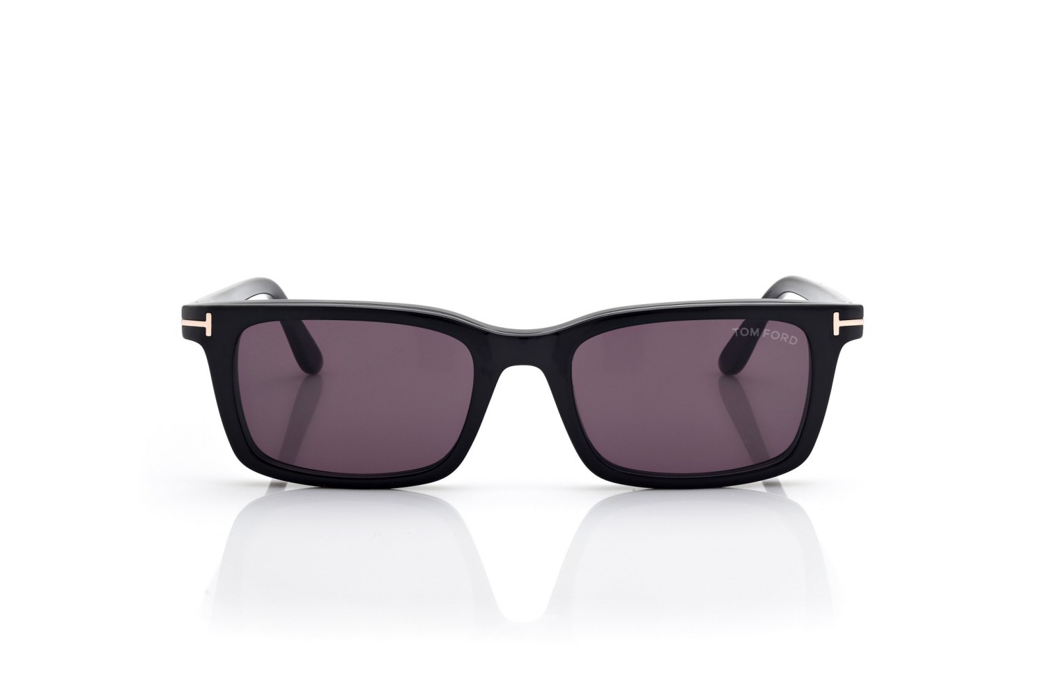 Tom Ford Blue Block Rectangular With Clip On - FT6175B - 001 - 53 | Occhiali da vista