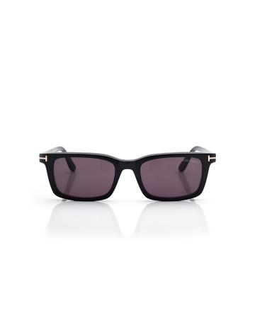Tom Ford Blue Block Rectangular With Clip On - FT6175B - 001 - 53 | Occhiali da vista