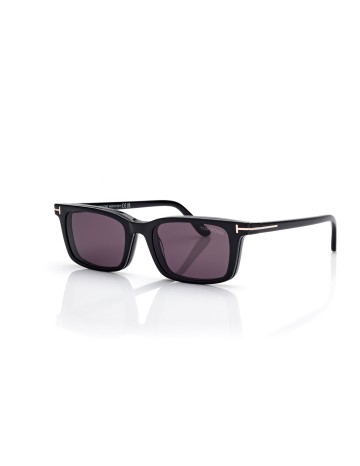 Tom Ford Blue Block Rectangular With Clip On - FT6175B - 001 - 53 | Occhiali da vista 2