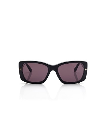 Tom Ford Blue Block Rectangular With Clip On - FT6176B - 001 - 53 | Occhiali da vista 2