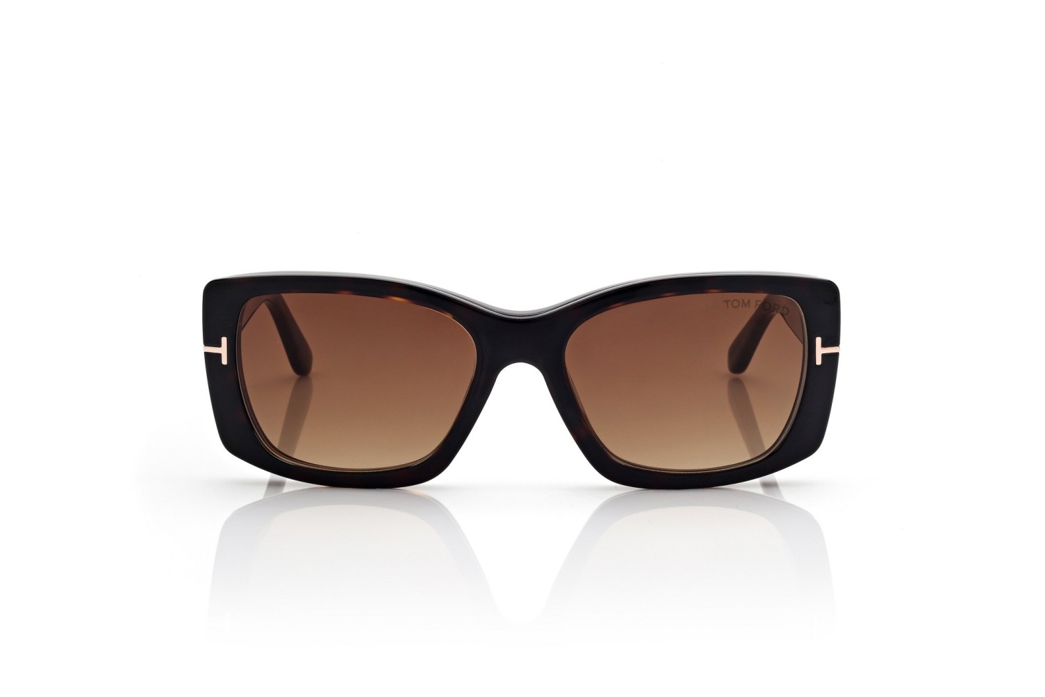Tom Ford Blue Block Rectangular With Clip On - FT6176B - 052 - 53 | Occhiali da vista