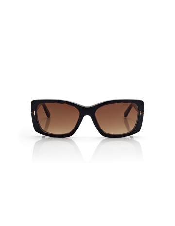 Tom Ford Blue Block Rectangular With Clip On - FT6176B - 052 - 53 | Occhiali da vista