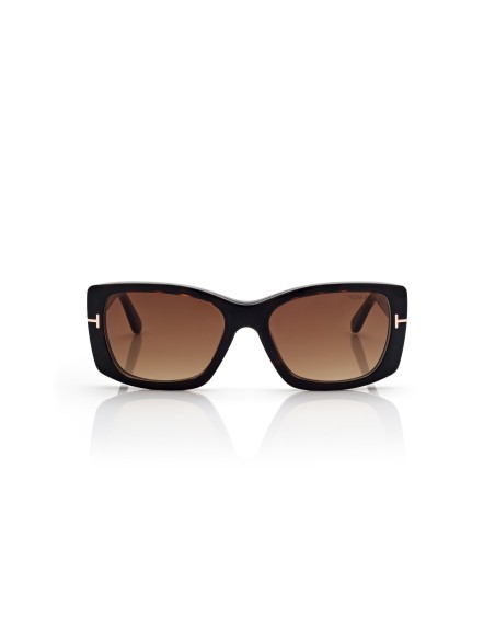 Tom Ford Blue Block Rectangular With Clip On - FT6176B - 052 - 53 | Occhiali da vista
