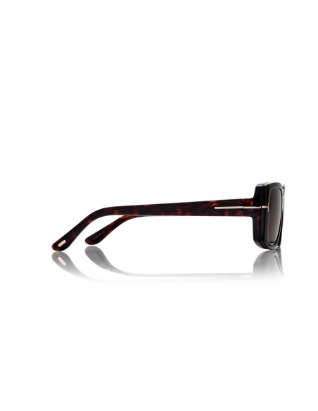 Tom Ford Blue Block Rectangular With Clip On - FT6176B - 052 - 53 | Occhiali da vista