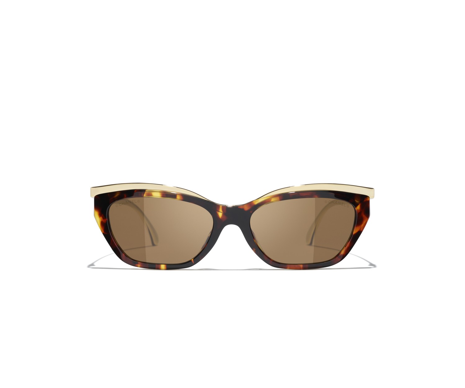 Katzenaugenförmige sonnenbrille CHANEL CH4299 185163 55 | Isolani Boutique 2