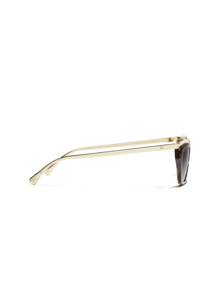 Katzenaugenförmige sonnenbrille CHANEL CH4299 185163 55 | Isolani Boutique