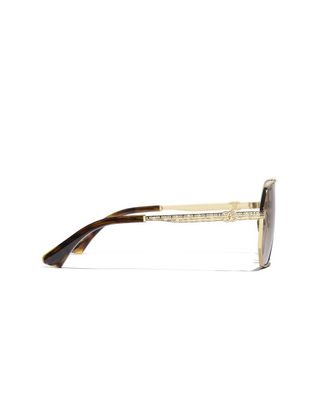 Occhiali pilota da sole CHANEL CH4303 C450S7 60 | Isolani Boutique