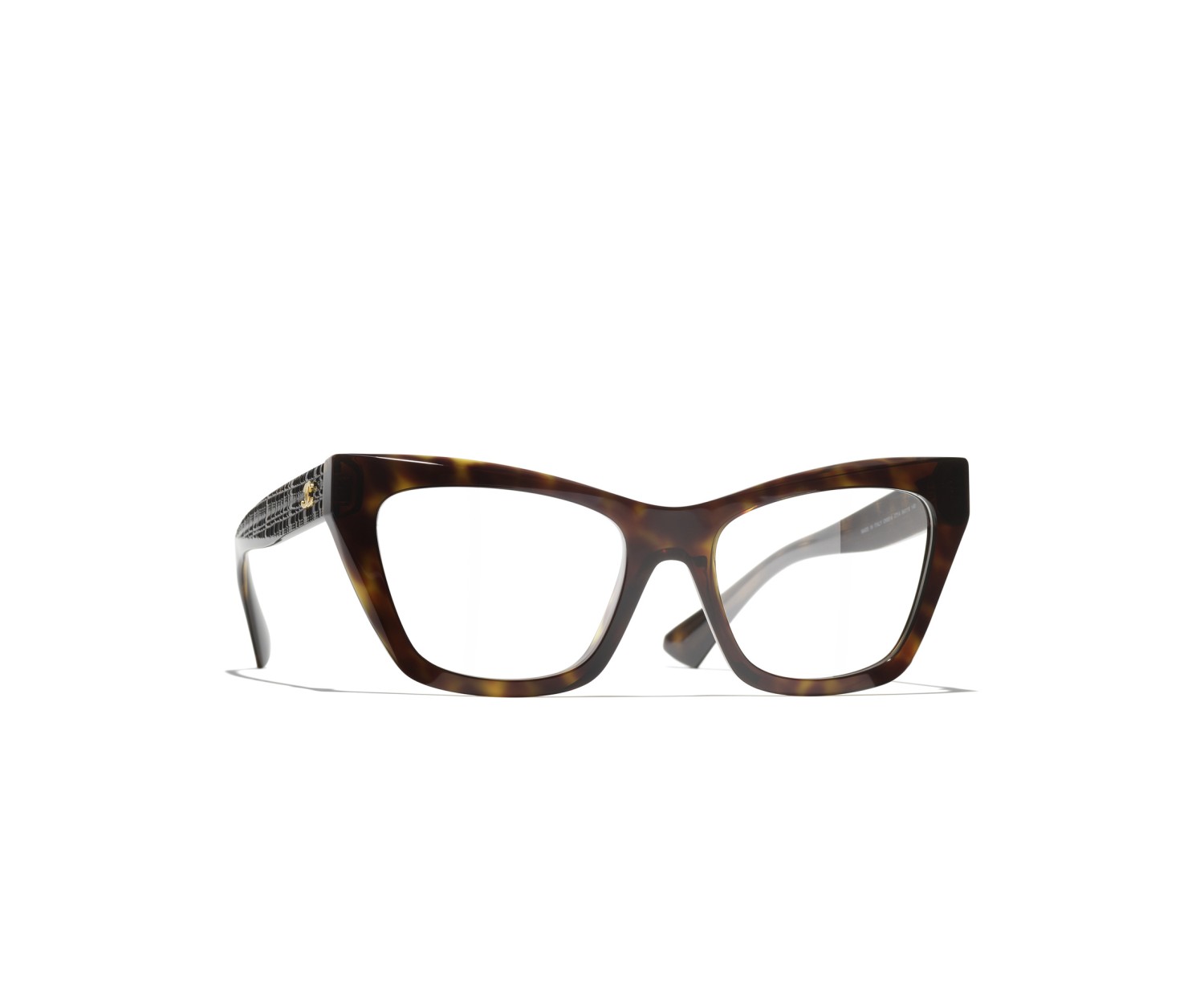 Katzenaugenförmige Korrekturfassung CHANEL CH3514 C714 52 | Isolani Boutique