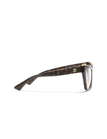 Occhiali cat-eye da vista CHANEL CH3514 C714 52 | Isolani Boutique
