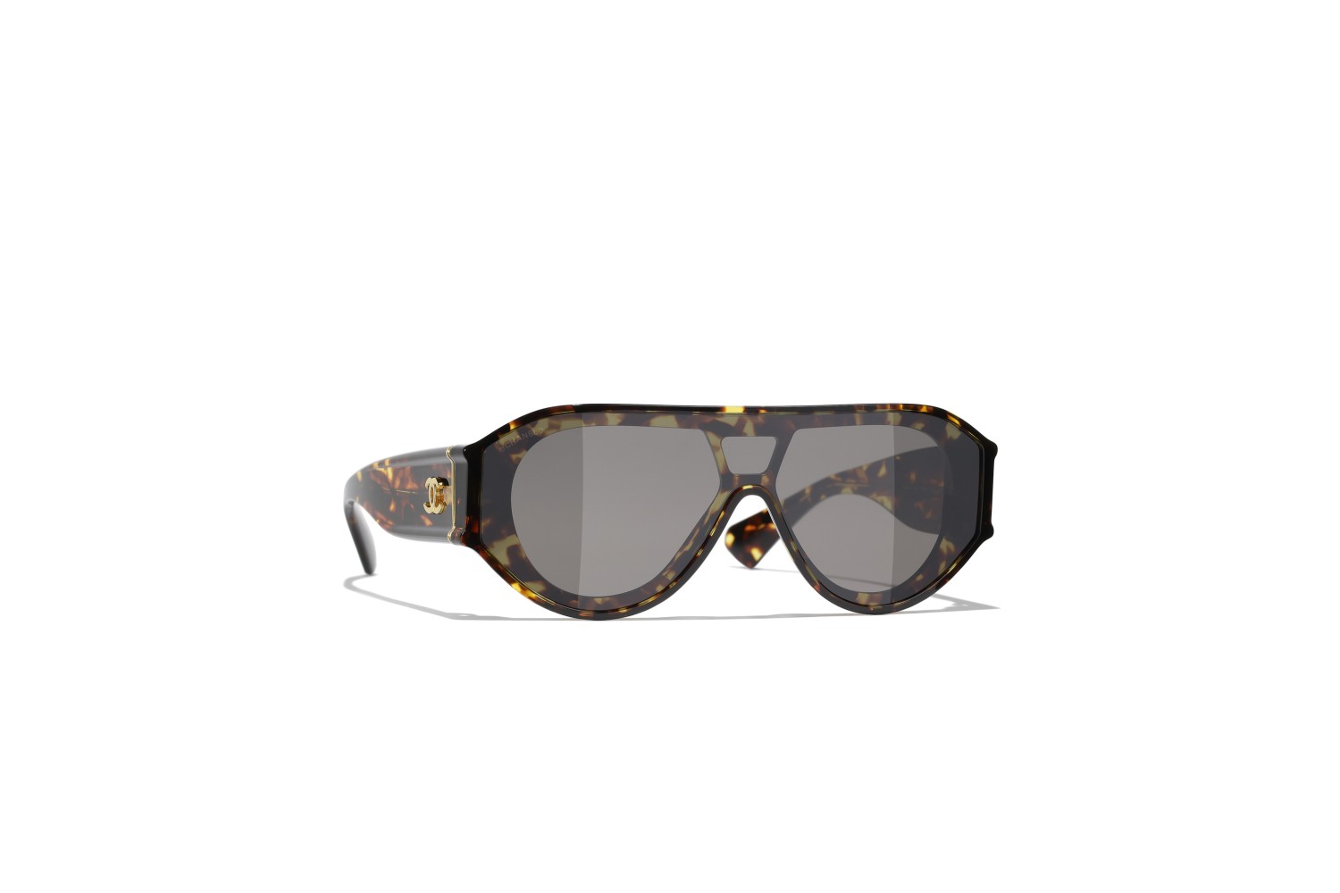 Umschließende sonnenbrille CHANEL CH5568 18633 36 | Isolani Boutique