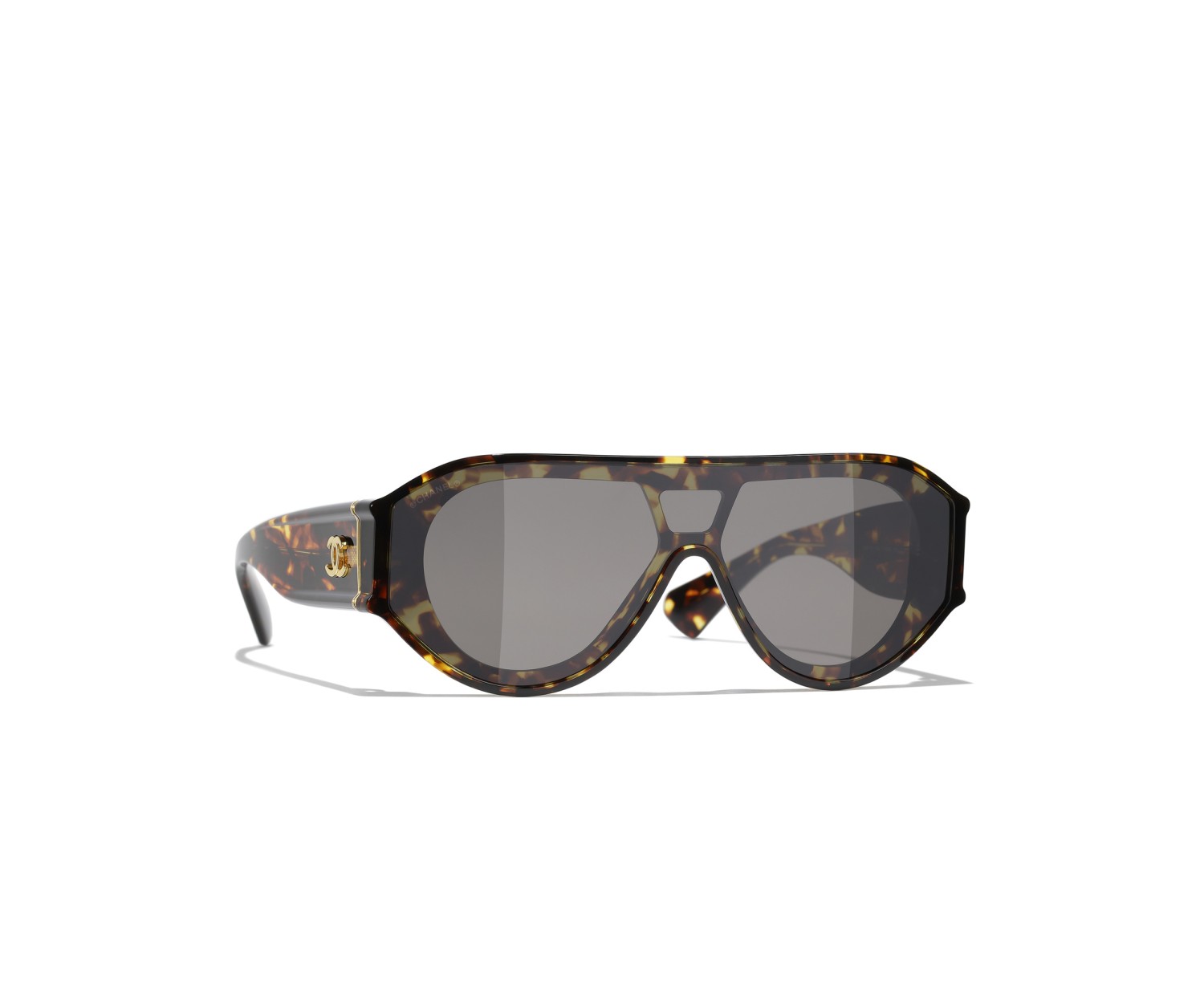 Umschließende sonnenbrille CHANEL CH5568 18633 36 | Isolani Boutique