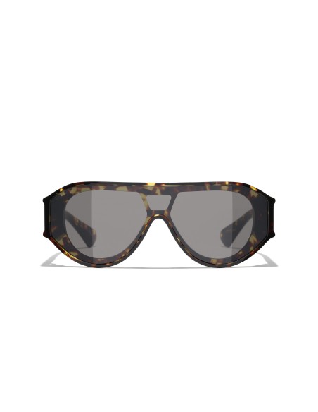 Occhiali a maschera da sole CHANEL CH5568 18633 36 | Isolani Boutique