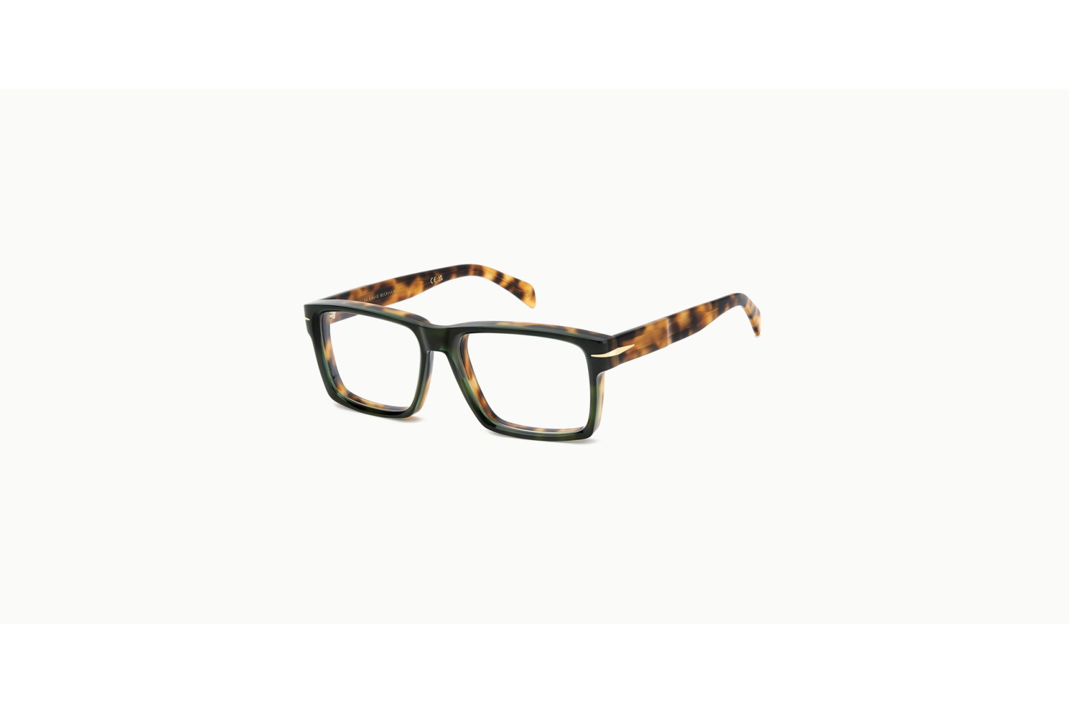 DAVID BECKHAM 110824 Havana Green Glasses