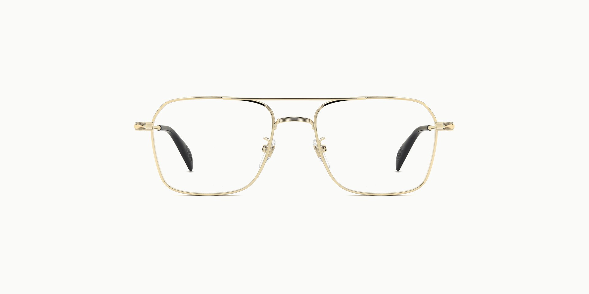 DAVID BECKHAM 112358 Gold Glasses