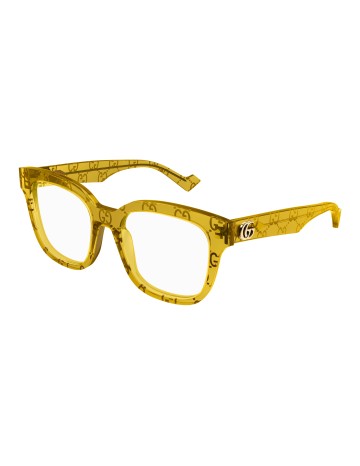 Gucci GG0958O giallo / trasparente | Occhiali da vista | Isolani Boutique