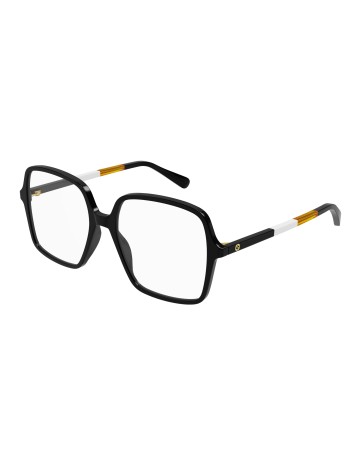 Gucci GG1003O nero / trasparente 010 | Occhiali da vista | Isolani Boutique