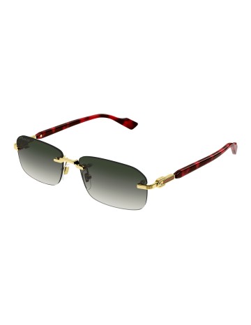 Gucci GG1221S oro / tartarugato / grigio | Occhiali da sole | Isolani Boutique