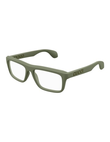 Gucci GG1572O verde / trasparente 006 | Occhiali da vista | Isolani Boutique