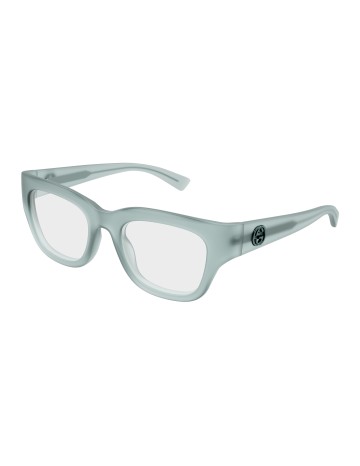 Gucci GG1785O verde / trasparente | Occhiali da vista | Isolani Boutique