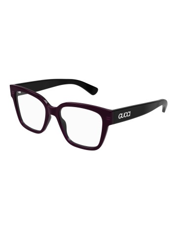 Gucci GG1791O nero / trasparente 007 | Occhiali da vista | Isolani Boutique