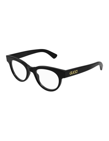 Gucci GG1792O nero / trasparente 001 | Occhiali da vista | Isolani Boutique