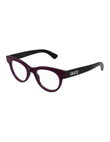 Gucci GG1792O nero / trasparente 003 | Occhiali da vista | Isolani Boutique