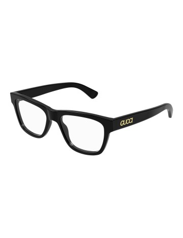 Gucci GG1795O nero / trasparente 001 | Occhiali da vista | Isolani Boutique
