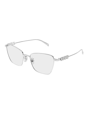 Gucci GG1807O argento / trasparente | Occhiali da vista | Isolani Boutique