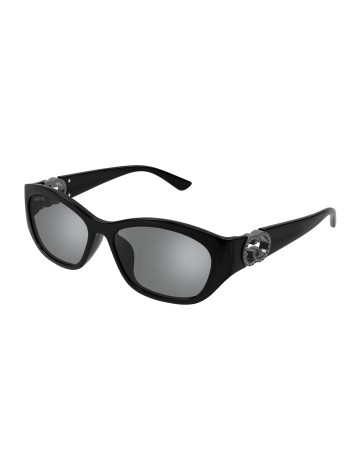 Gucci GG1826SK nero / grigio 004 | Occhiali da sole | Isolani Boutique