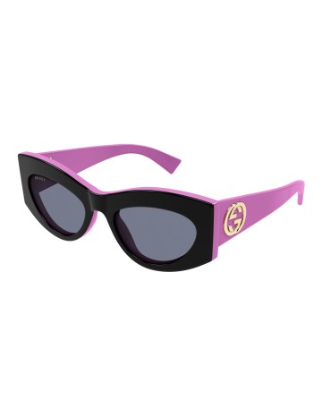 Gucci GG1843S black fuchsia grey | Occhiali da sole | Isolani Boutique