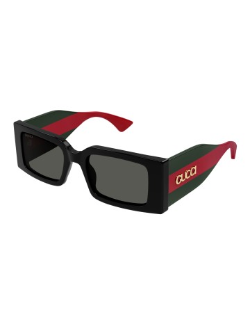 Gucci GG1860S nero / verde / grigio | Occhiali da sole | Isolani Boutique