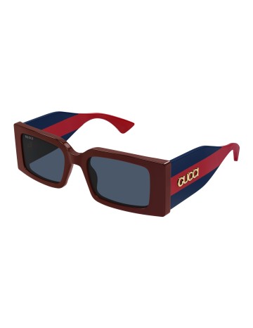 Gucci GG1860S bordeaux / blu | Occhiali da sole | Isolani Boutique