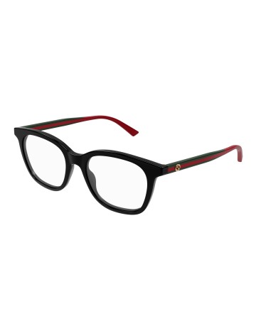 Gucci GG1864O nero / verde / trasparente | Occhiali da vista | Isolani Boutique