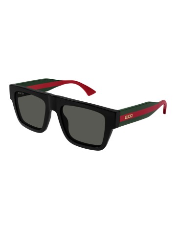 Gucci GG1868S nero / verde / grigio | Occhiali da sole | Isolani Boutique