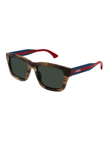 Gucci GG1869S tartarugato / blu / verde | Occhiali da sole | Isolani Boutique
