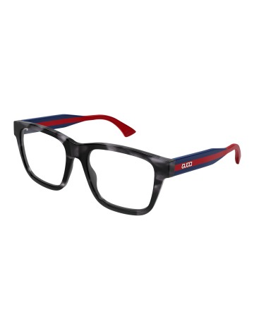 Gucci GG1870O tartarugato / blu / trasparente 008 | Occhiali da vista | Isolani Boutique