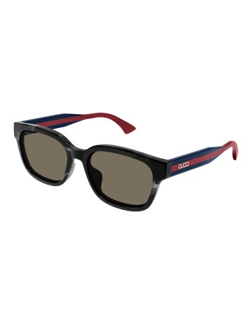 Gucci GG1872SK tartarugato marrone / blu 004 | Occhiali da sole | Isolani Boutique