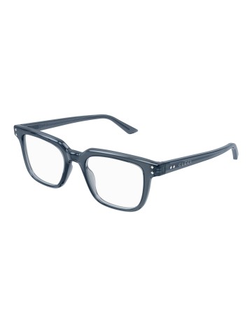 Gucci GG1895O blu / trasparente | Occhiali da vista | Isolani Boutique