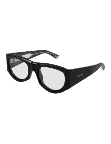 Gucci GG1917S nero / trasparente | Occhiali da sole | Isolani Boutique
