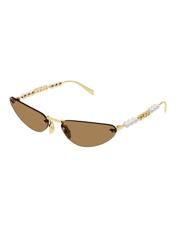 Gucci GG1920S oro / marrone | Occhiali da sole | Isolani Boutique