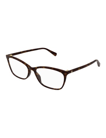 Gucci GG1930O tartarugato / trasparente 002 | Occhiali da vista | Isolani Boutique
