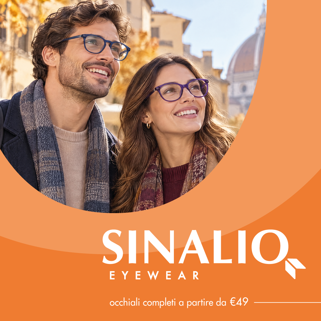 SINALIO Eyewear: occhiali completi online